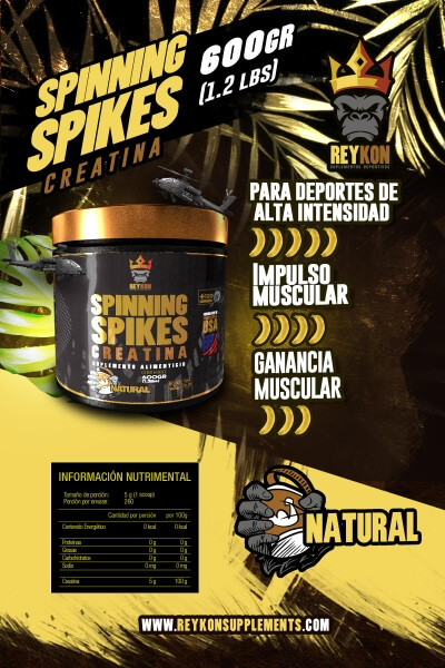 SPINNING SPIKES CREATINA
