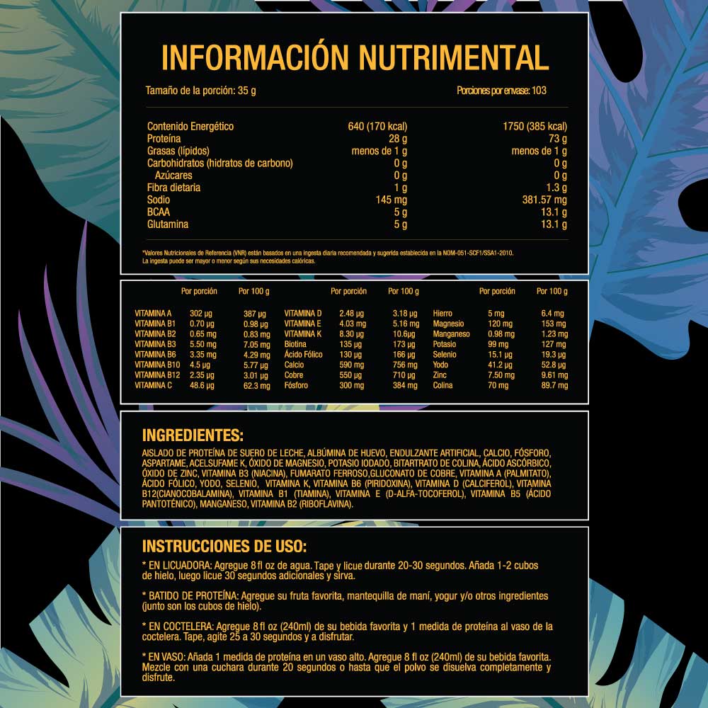 JUNGLE RUSH WHEY HYDROLIZED